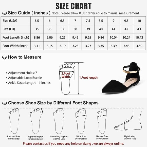 🆕Women Black Pu Faux Leather Rhinestone Pointed Toe Dressy Flat Bow Ballet Shoe - Picture 7 of 7